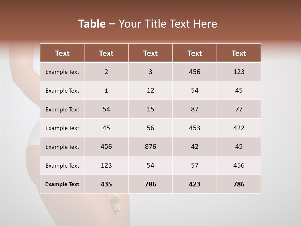 Lose Weight PowerPoint Template