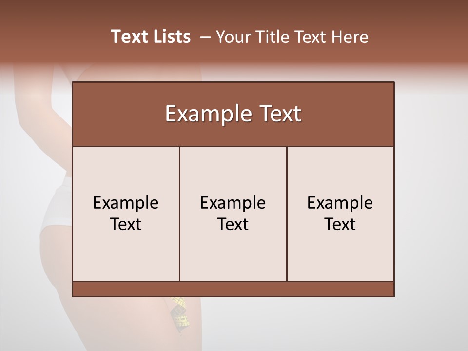 Lose Weight PowerPoint Template