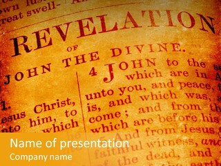 Holy Bible PowerPoint Template