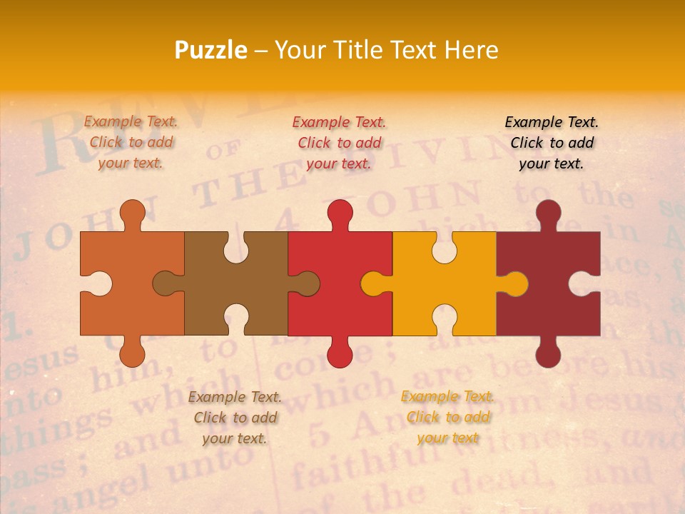 Holy Bible PowerPoint Template