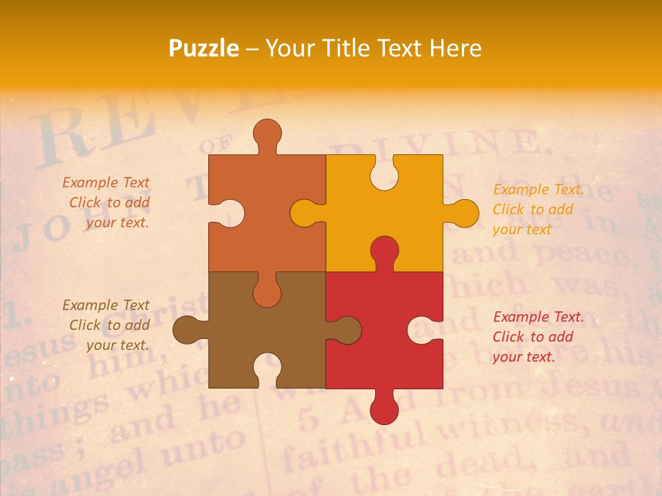 Holy Bible PowerPoint Template