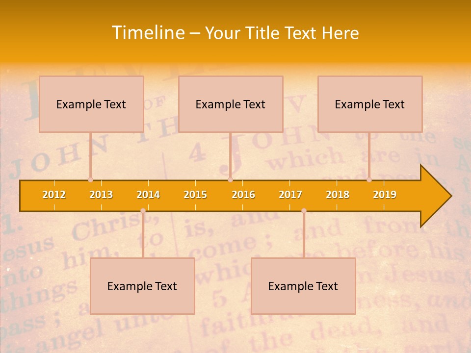 Holy Bible PowerPoint Template