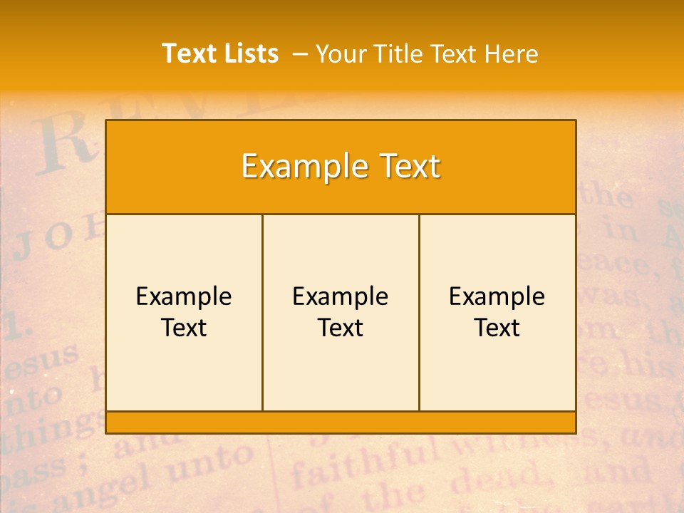 Holy Bible PowerPoint Template