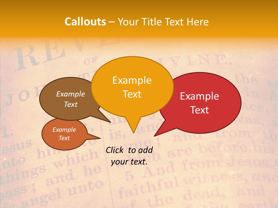 Holy Bible PowerPoint Template