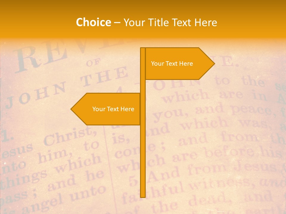 Holy Bible PowerPoint Template