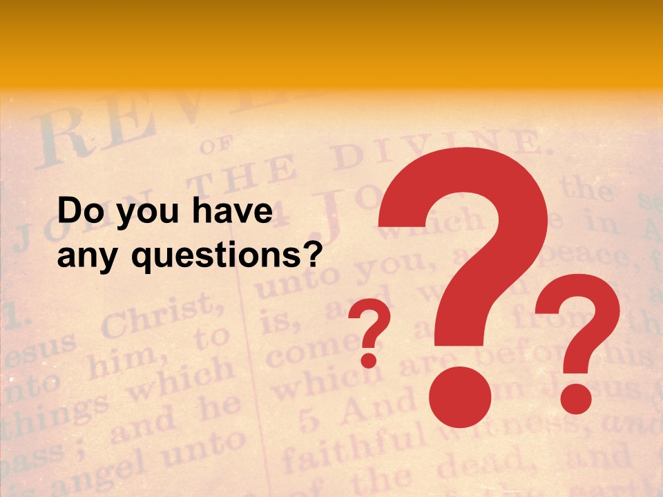 Holy Bible PowerPoint Template