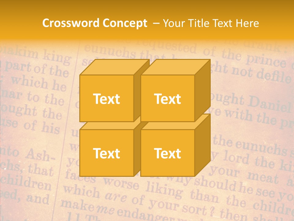 Catholic Study Open PowerPoint Template