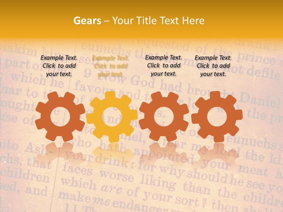 Catholic Study Open PowerPoint Template