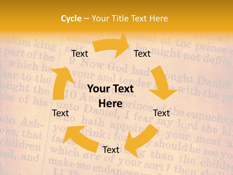 Catholic Study Open PowerPoint Template