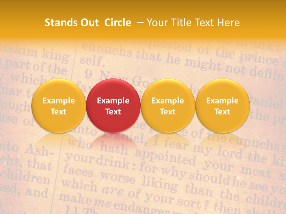 Catholic Study Open PowerPoint Template