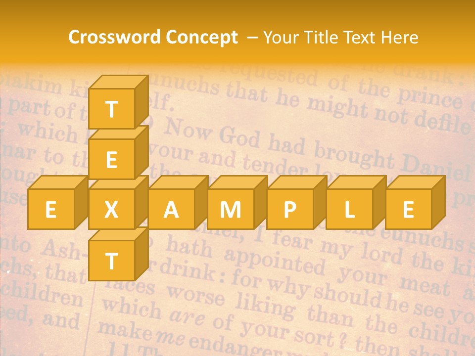 Catholic Study Open PowerPoint Template