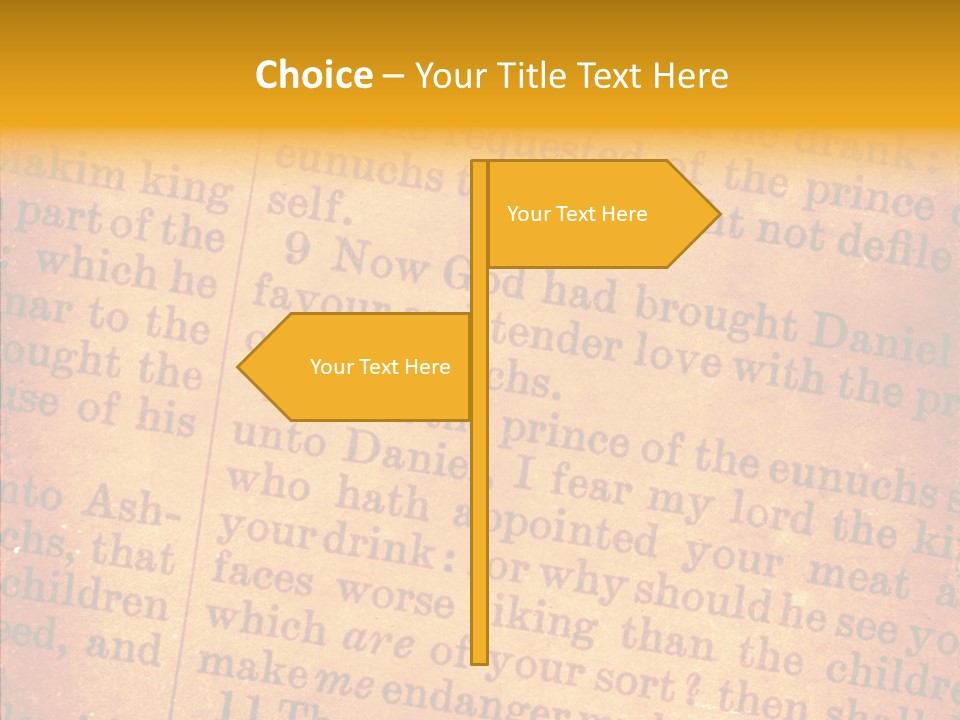Catholic Study Open PowerPoint Template