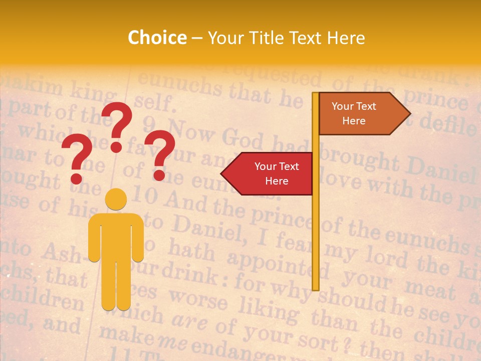 Catholic Study Open PowerPoint Template