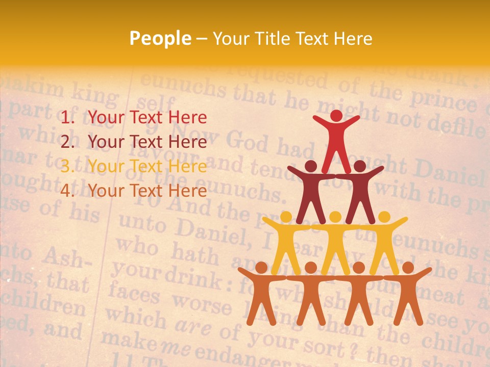 Catholic Study Open PowerPoint Template