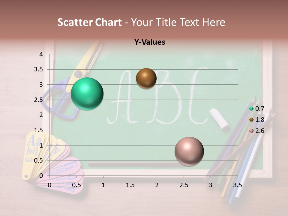 College White Draw PowerPoint Template
