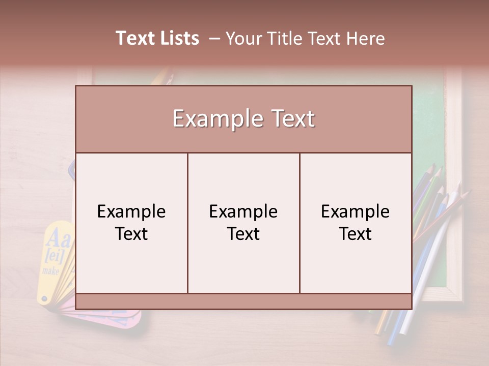 College White Draw PowerPoint Template