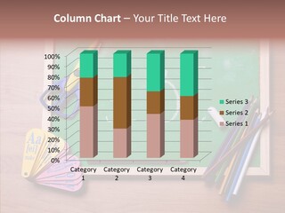 College White Draw PowerPoint Template