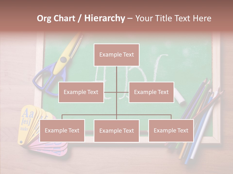 College White Draw PowerPoint Template