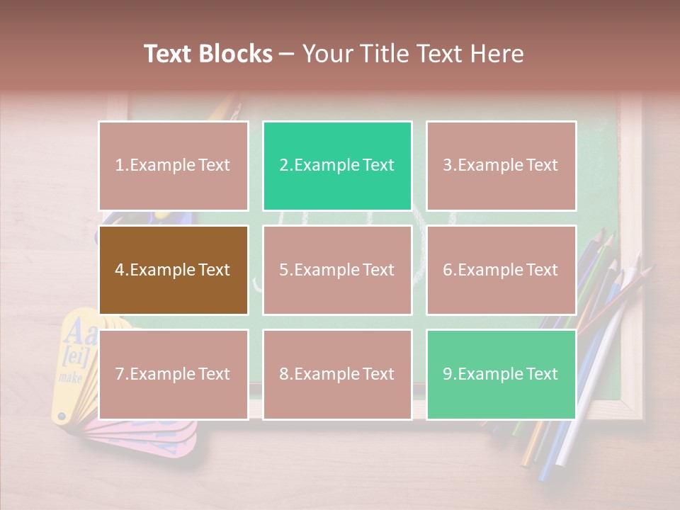 College White Draw PowerPoint Template