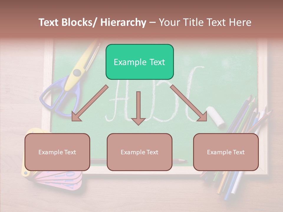College White Draw PowerPoint Template