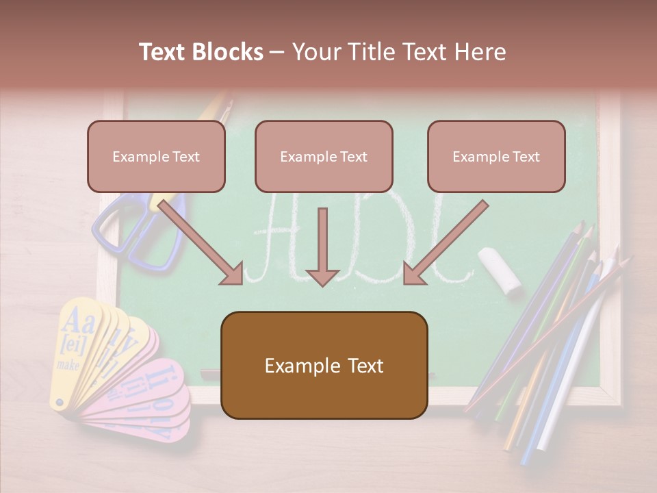 College White Draw PowerPoint Template
