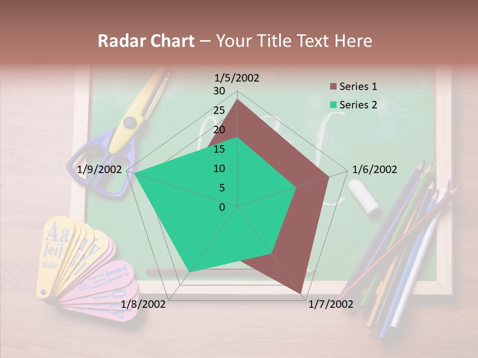 College White Draw PowerPoint Template