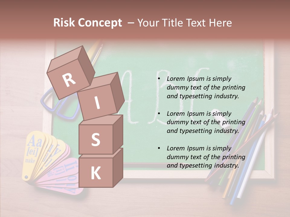 College White Draw PowerPoint Template