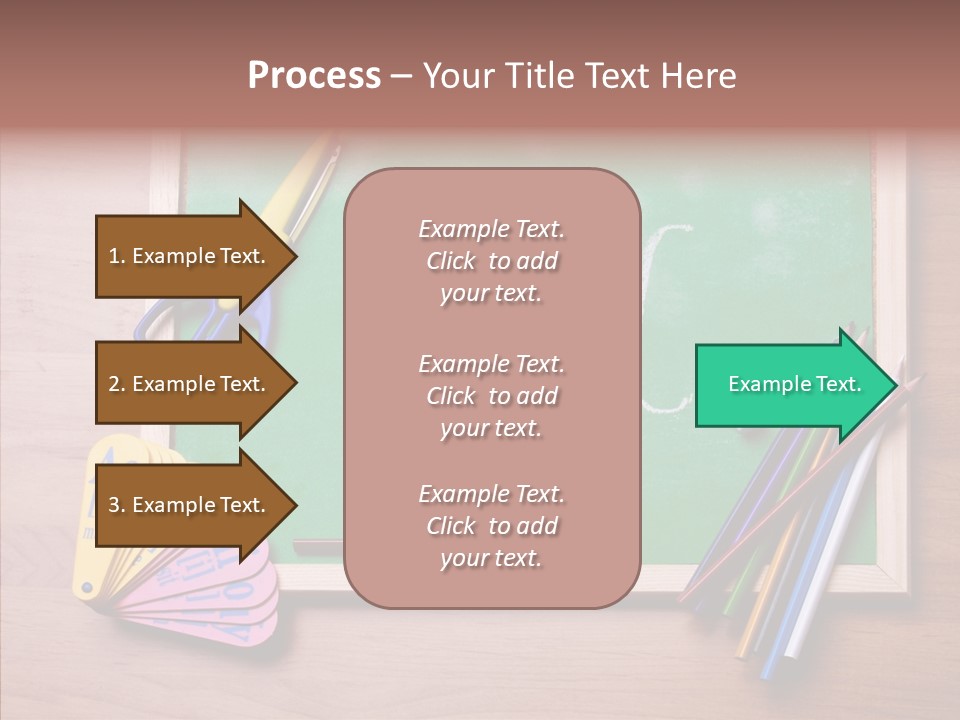 College White Draw PowerPoint Template