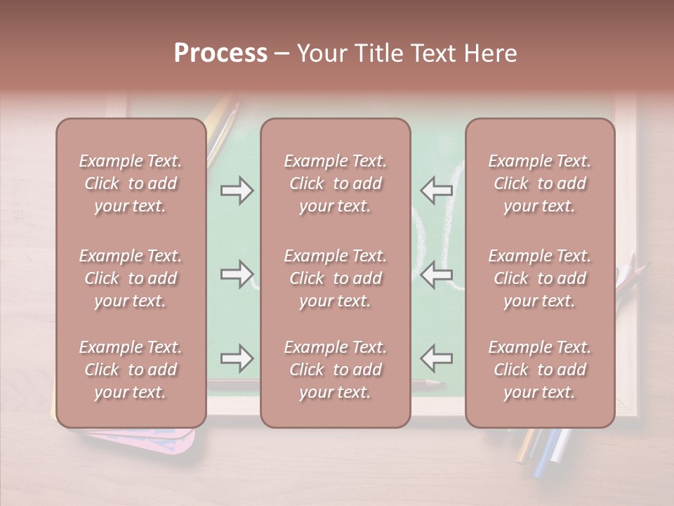 College White Draw PowerPoint Template