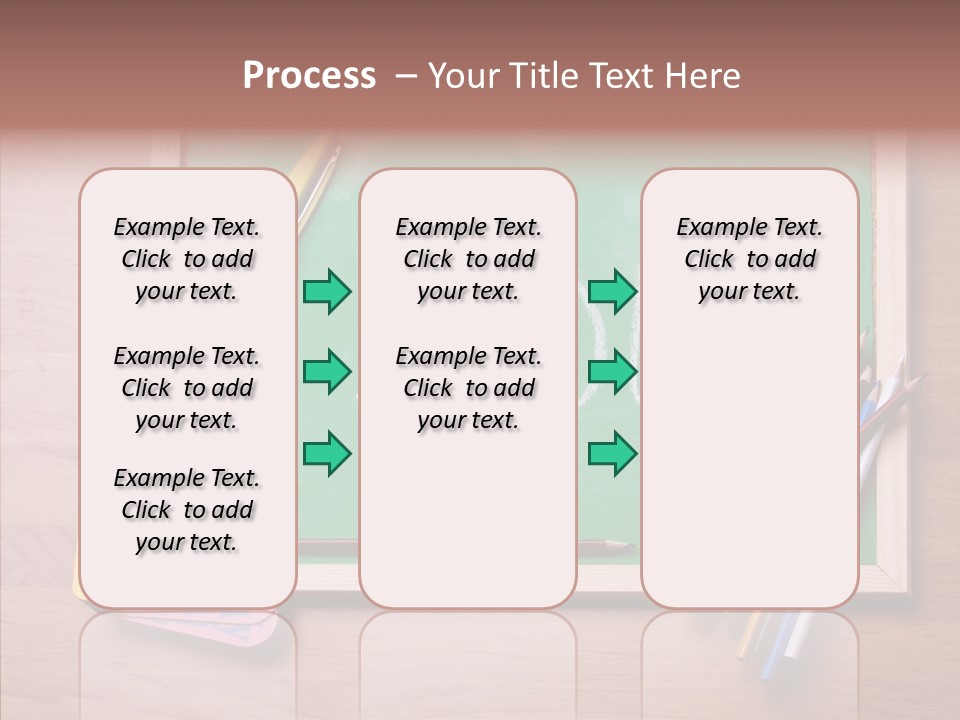 College White Draw PowerPoint Template