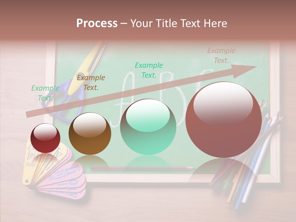 College White Draw PowerPoint Template