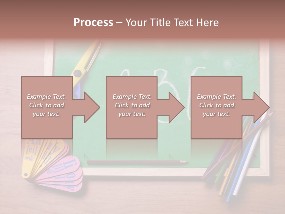 College White Draw PowerPoint Template