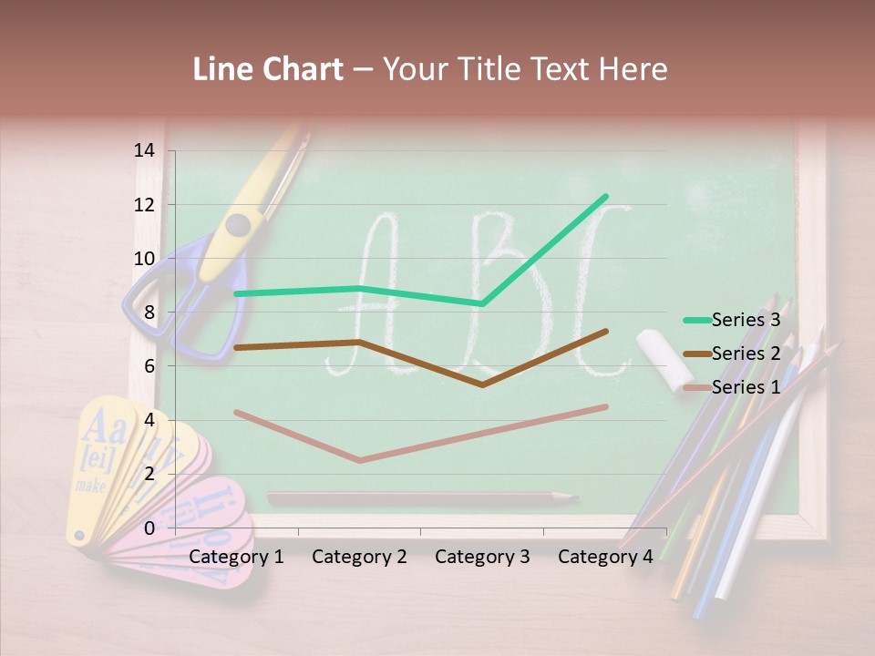 College White Draw PowerPoint Template