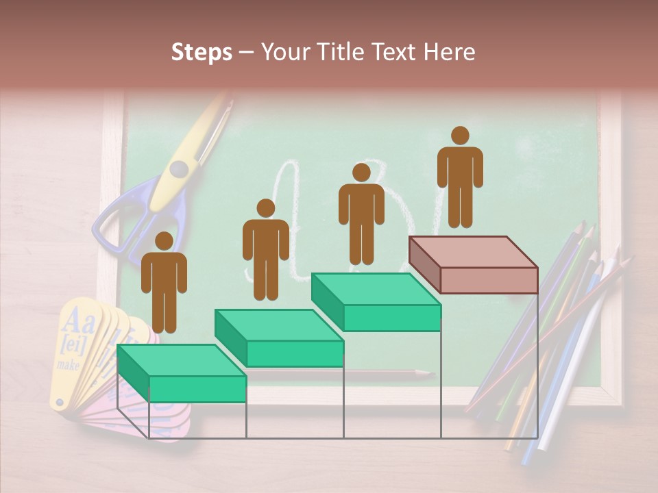 College White Draw PowerPoint Template