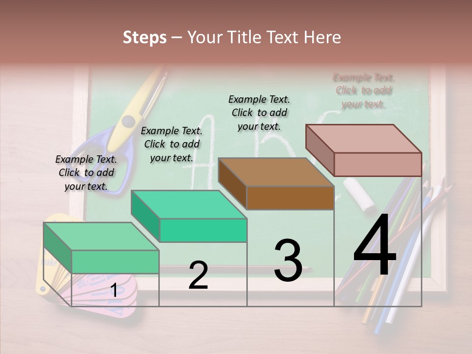 College White Draw PowerPoint Template