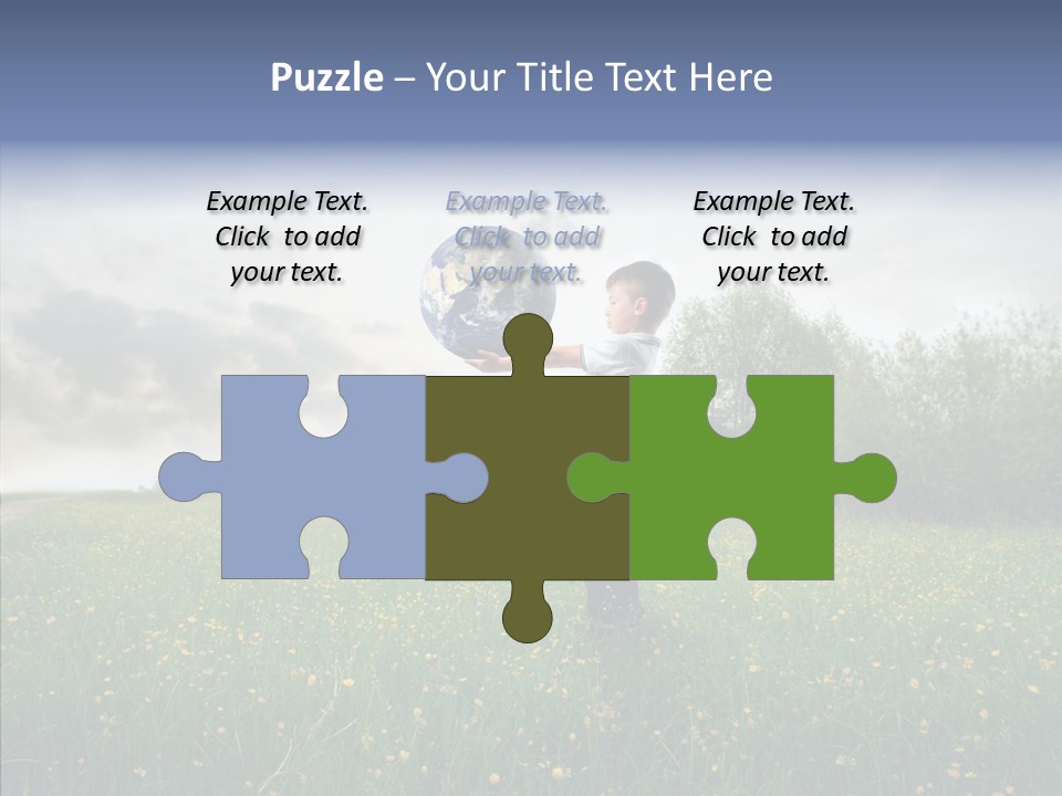 Sunset Keep Outdoor PowerPoint Template