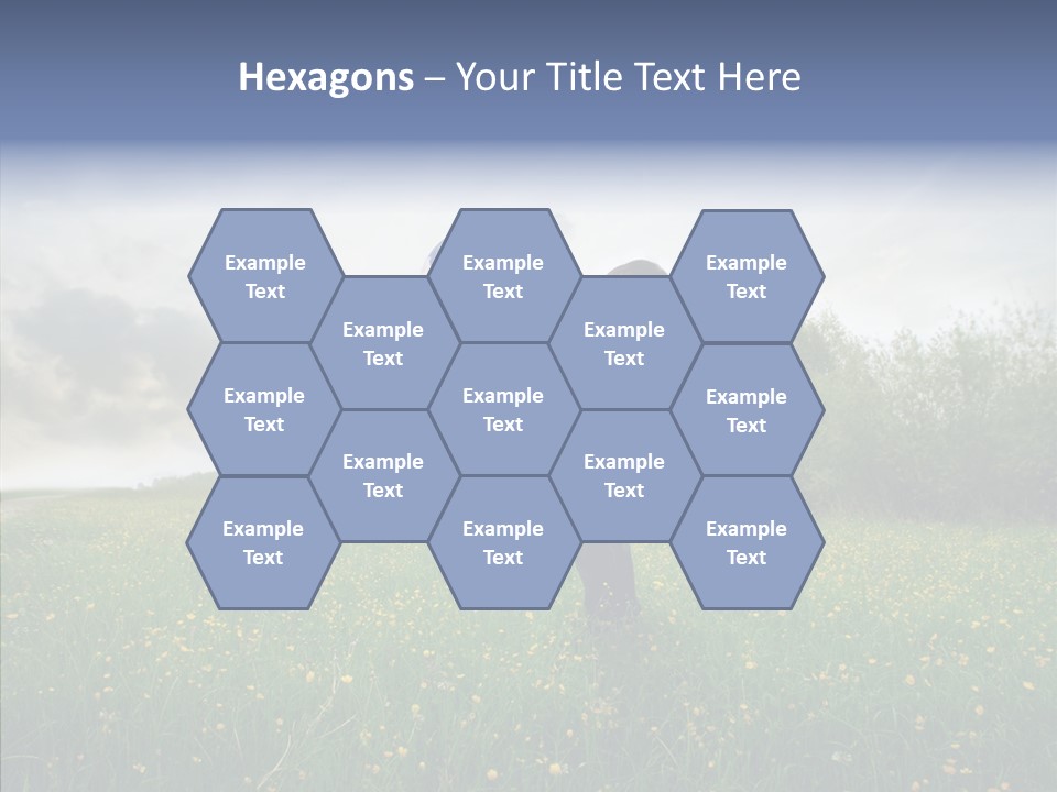 Sunset Keep Outdoor PowerPoint Template