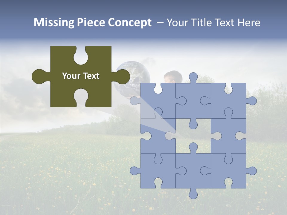 Sunset Keep Outdoor PowerPoint Template