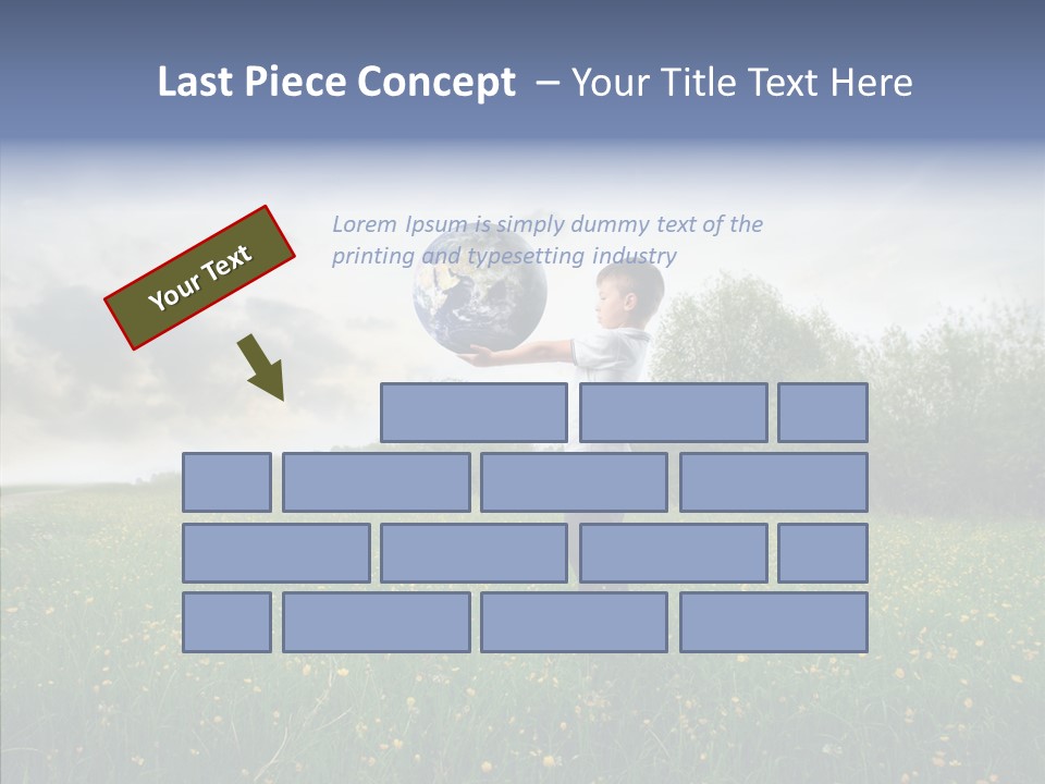 Sunset Keep Outdoor PowerPoint Template