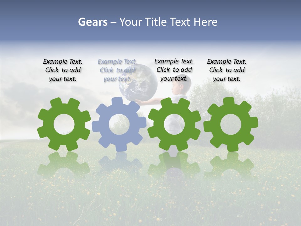 Sunset Keep Outdoor PowerPoint Template