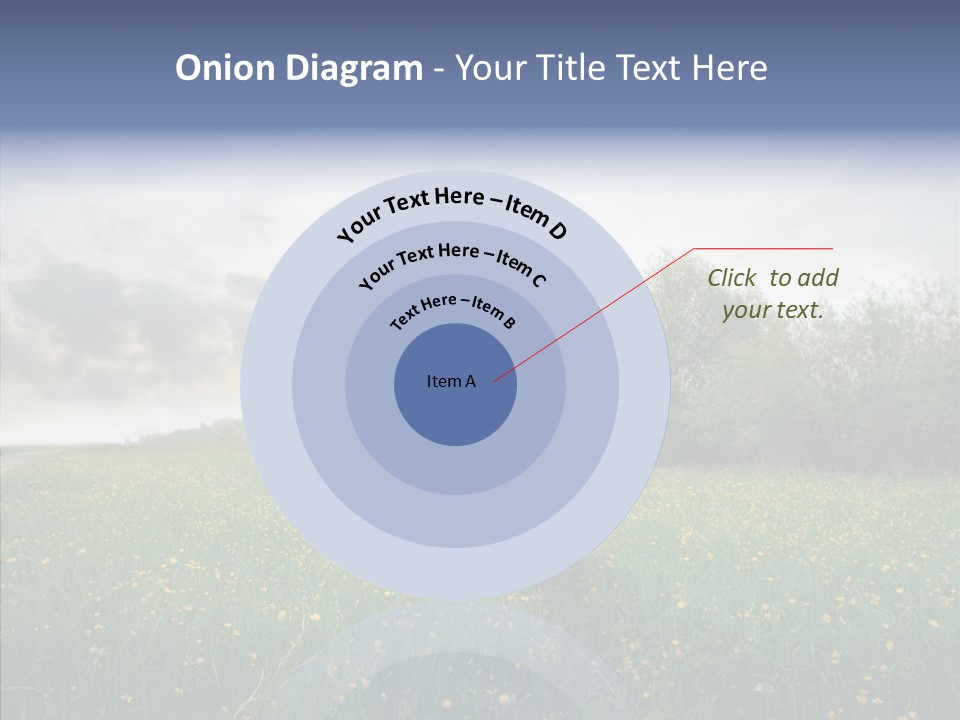 Sunset Keep Outdoor PowerPoint Template