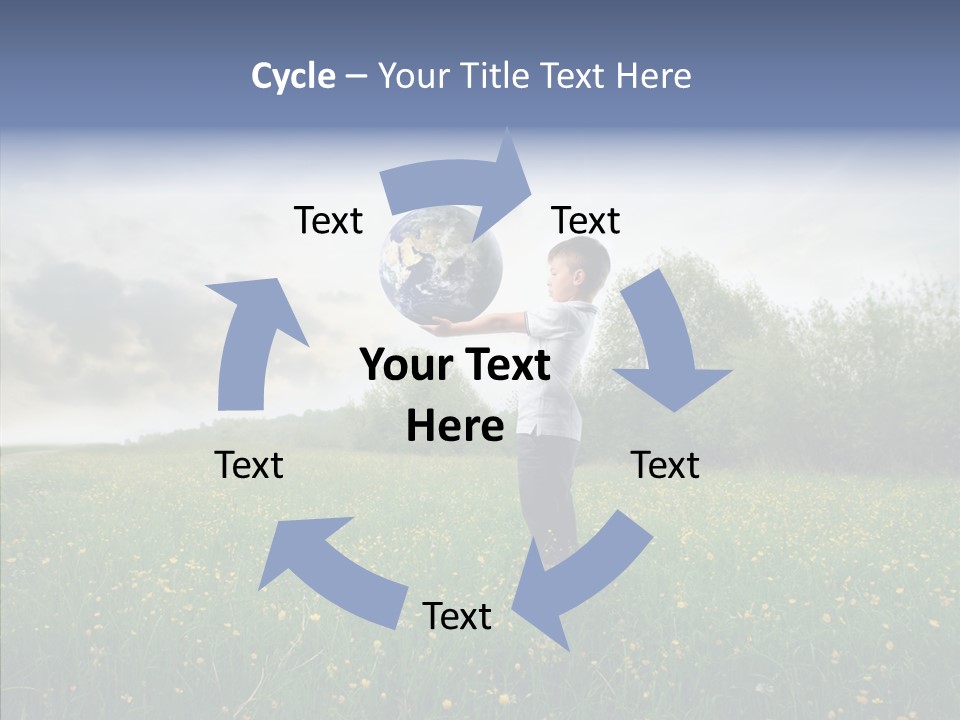 Sunset Keep Outdoor PowerPoint Template