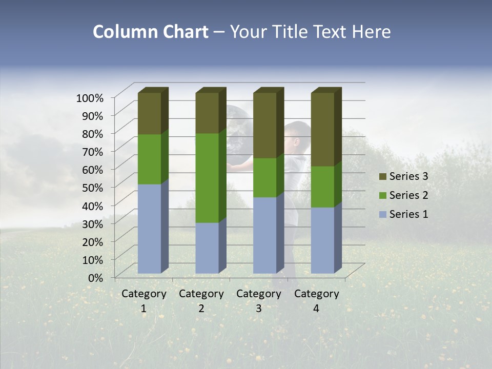 Sunset Keep Outdoor PowerPoint Template