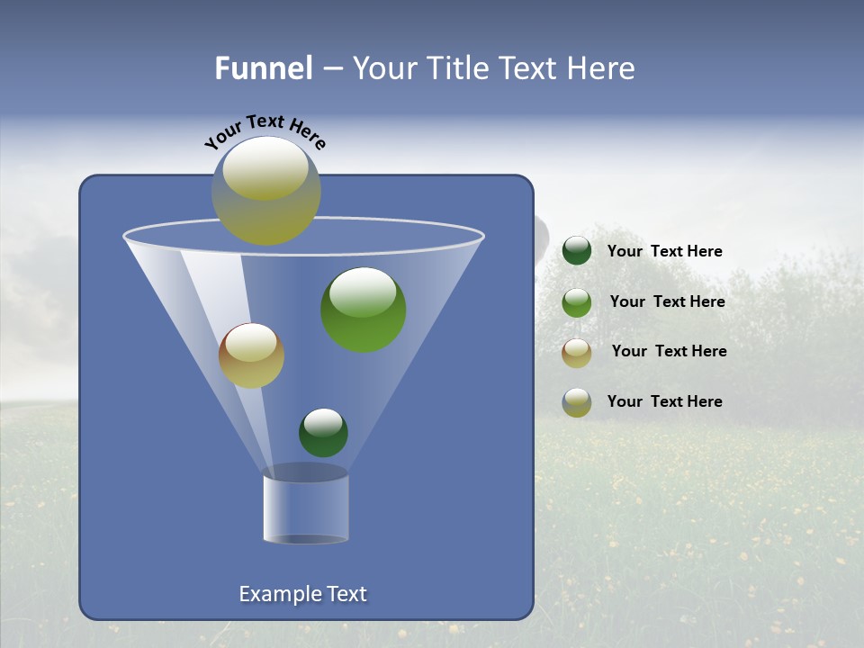 Sunset Keep Outdoor PowerPoint Template