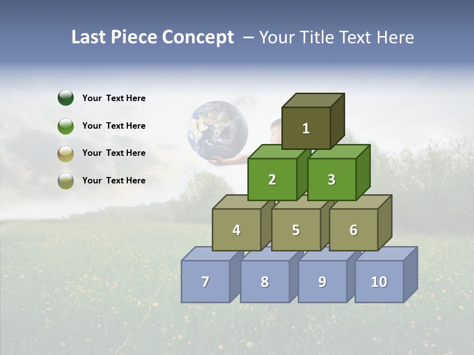 Sunset Keep Outdoor PowerPoint Template