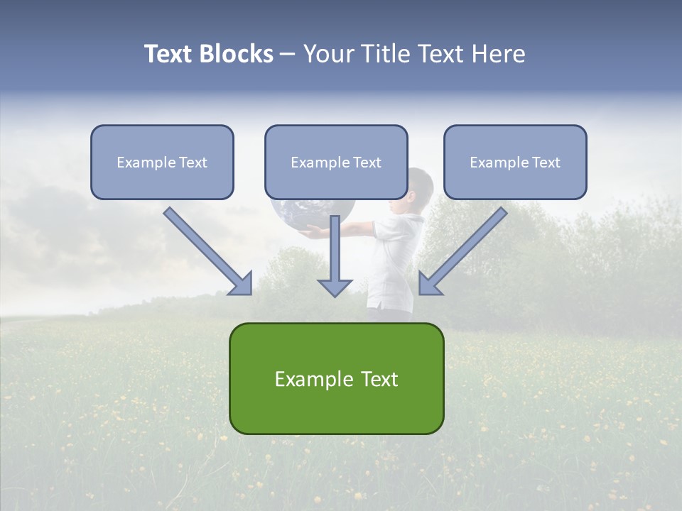 Sunset Keep Outdoor PowerPoint Template