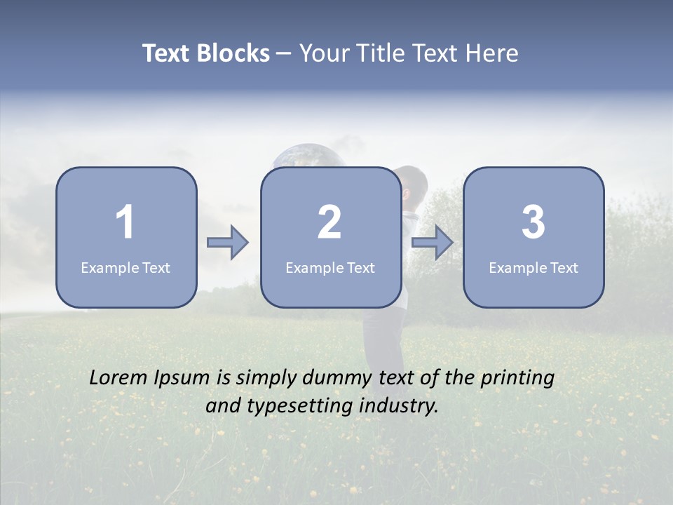 Sunset Keep Outdoor PowerPoint Template