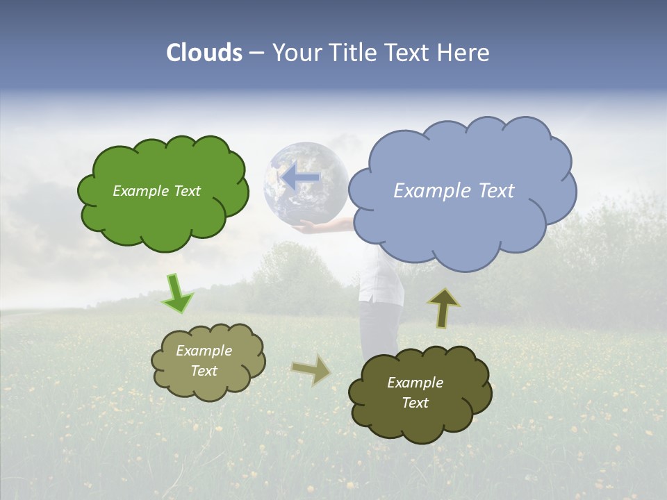 Sunset Keep Outdoor PowerPoint Template