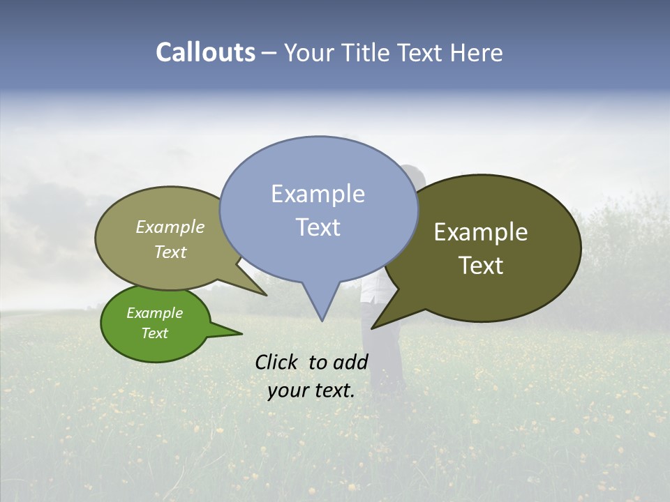 Sunset Keep Outdoor PowerPoint Template