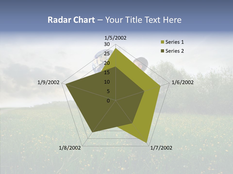 Sunset Keep Outdoor PowerPoint Template